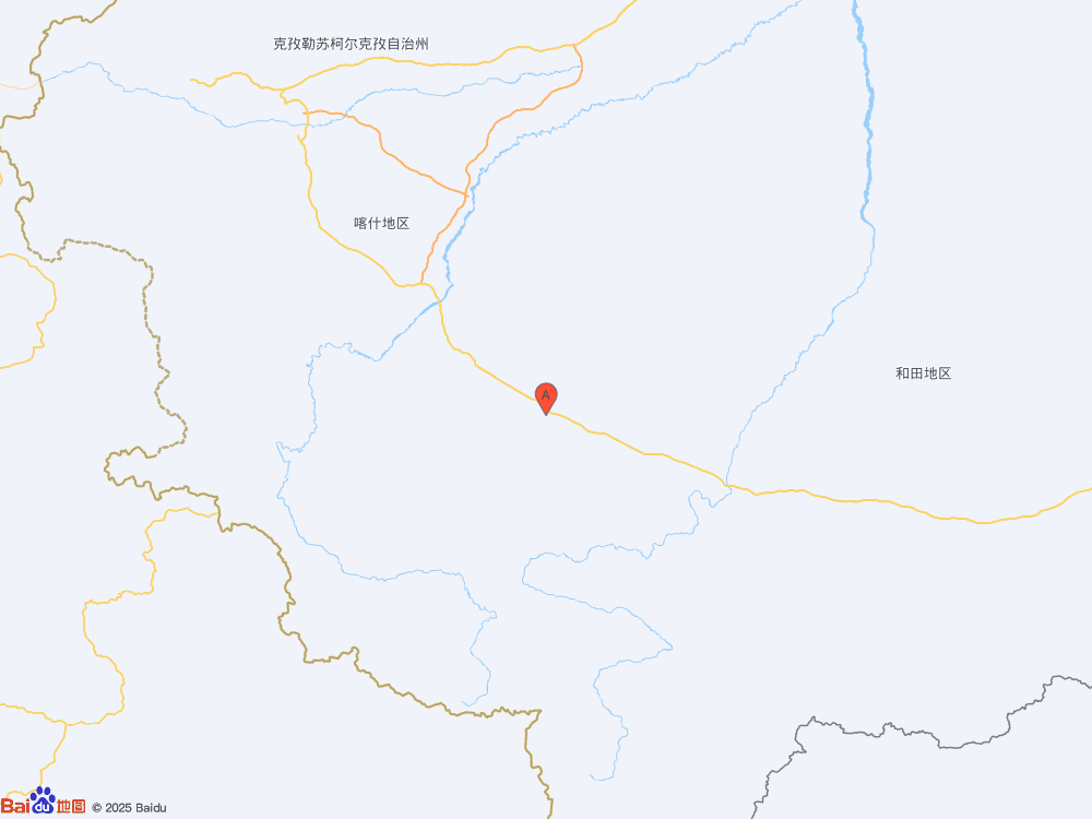 新疆和田地区皮山县（北纬37.54度，东经78.19度）发生3级地震