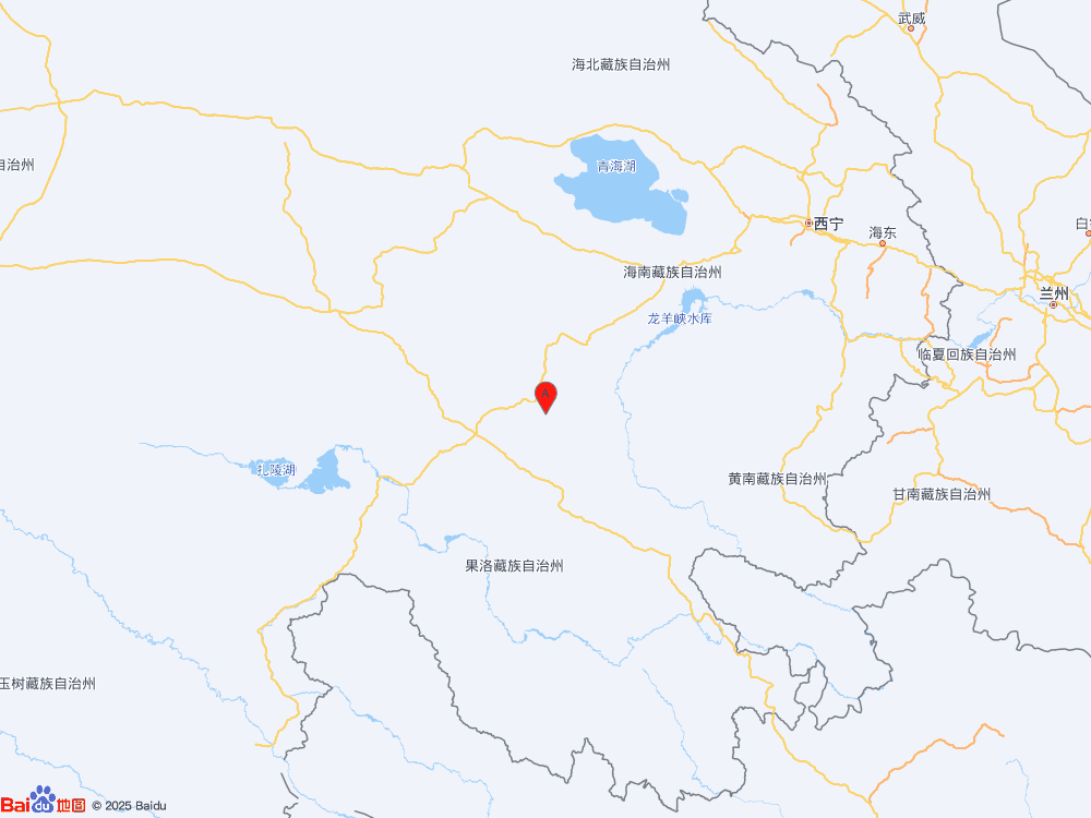 青海海南州兴海县（北纬35.36度，东经99.56度）发生3.2级地震