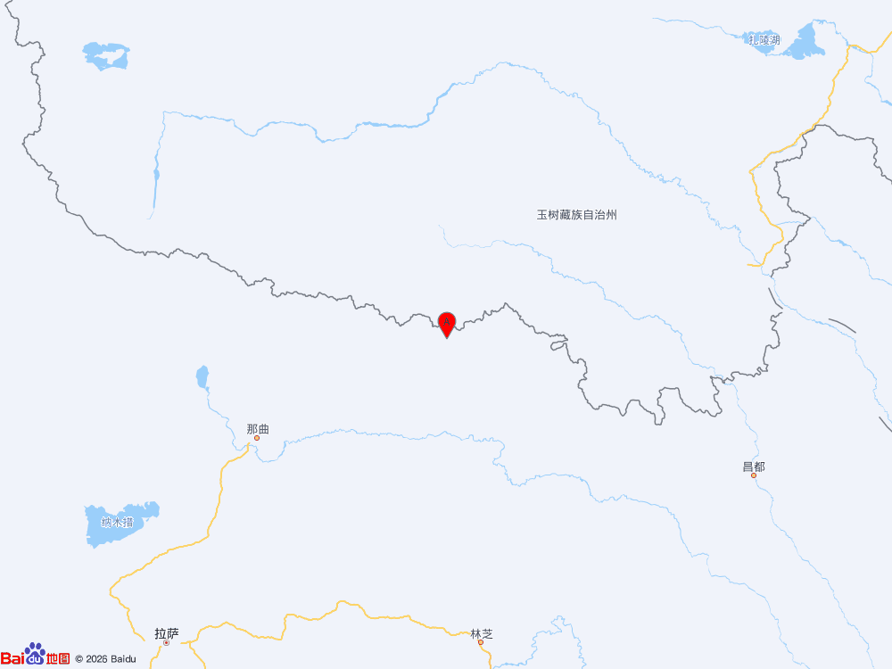 西藏那曲市巴青县（北纬32.40度，东经94.01度）发生3.2级地震