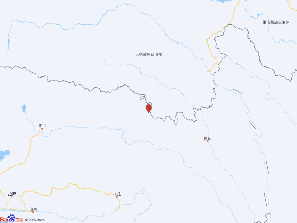西藏昌都市丁青县（北纬31.94度，东经95.35度）发生3.3级地震