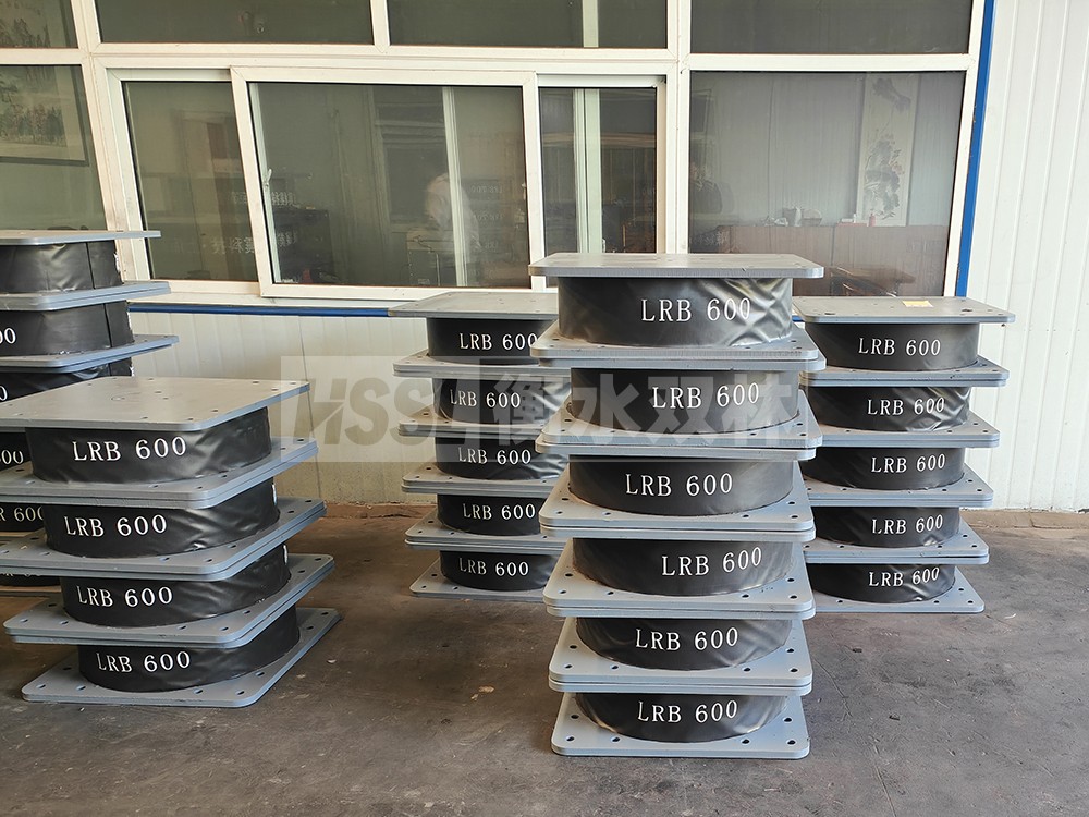 建筑楼体隔震支座 LNR400橡胶支座厂家 减隔振橡胶隔震支座生产厂家